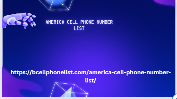 America Cell Phone Number List