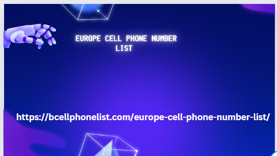 Europe Cell Phone Number List